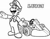 Luigi Imprimer Coloriage Coloriages sketch template