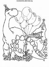 Compleanno Dinosauri Dinosauro Vanno sketch template