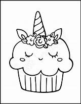 Cupcake Cassiesmallwood sketch template