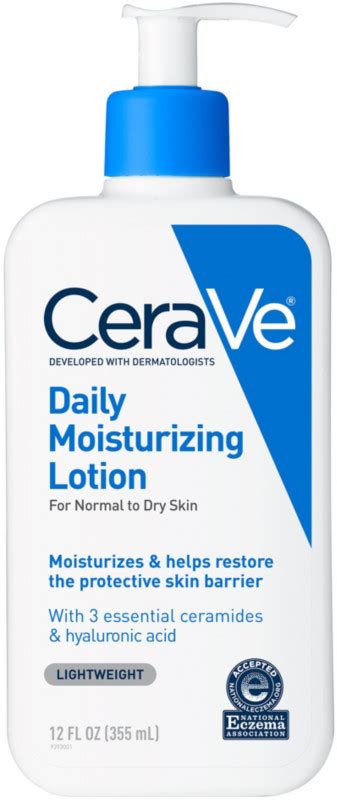 Daily Moisturizing Body And Face Lotion For Normal To Dry Skin Cerave