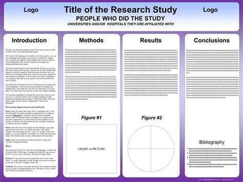 powerpoint flyer templates   research poster powerpoint