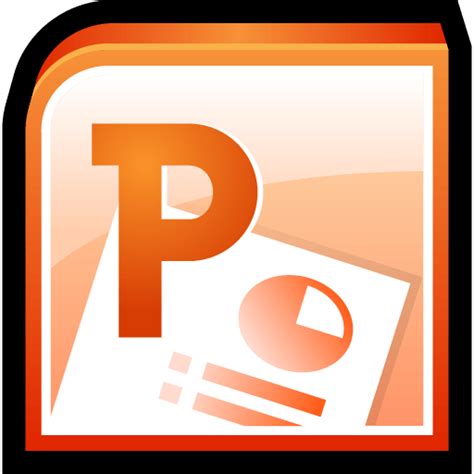 microsoft office powerpoint icon office  iconpack hopstarter