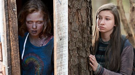 walking dead is enid a remixed version of sophia hollywood reporter