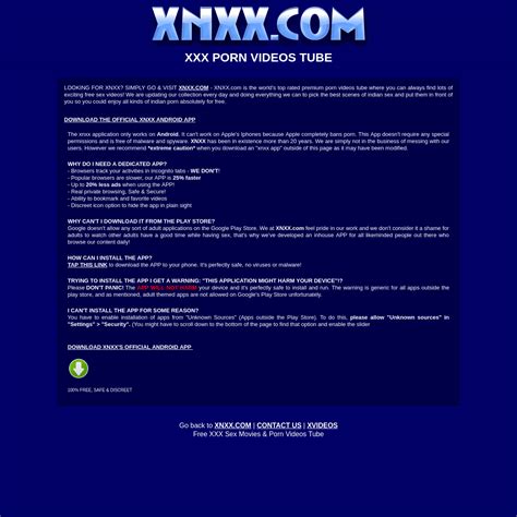 xnxx free xxx sex and porn videos app archived 2022 10 22