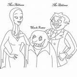 Addams Morticia Uncle Mery5 sketch template