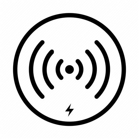 charging wireless charger icon   iconfinder