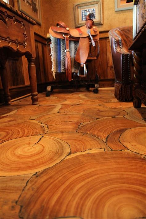 wood floor   year   planks tree slices