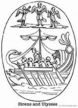 Odysseus Sirens Drawing Literature 1893 Mills Gayley Charles Classic Greek English Myths Mythology Iconography Siren Getdrawings Maicar Choose Board sketch template
