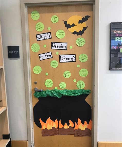 70 Witty Halloween Classroom Door Decorations For Halloween Class Party