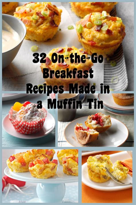 portable breakfasts      muffin tin easy