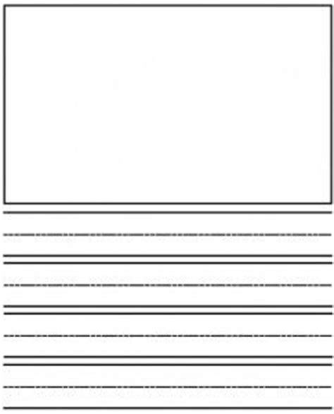 kindergarten writing template journal paper kindergarten writing