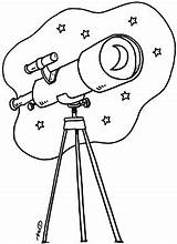 Telescope Clipart Coloring Pages Telescopio Dibujo Para Colorear Dibujos Niños Pintar Google αναζήτηση Clip Looking Del Cliparts Tablero Seleccionar sketch template