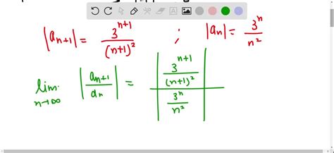 Solved Use The Ratio Test For Absolute Convergenc…