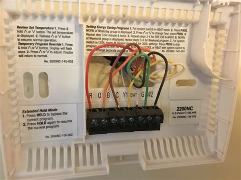 wires    thermostat      nest      ew   google
