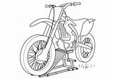 Motorrad Kleurplaat Malvorlage Motocicleta Motocyclette Motorfiets Ausmalbild sketch template