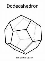 Dodecahedron Geo sketch template