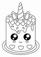 Unicorn Mermaid Cupcake sketch template