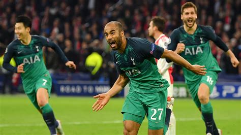 ajax  tottenham results spurs pull  miracle win  final seconds  champions league