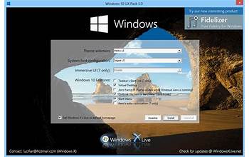 Windows 10 UX Pack screenshot #0