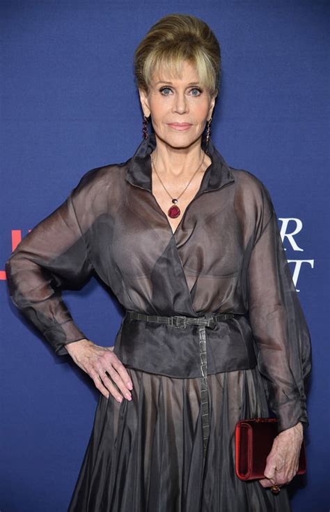 jane fonda serves grande dame in dior couture at the our souls at