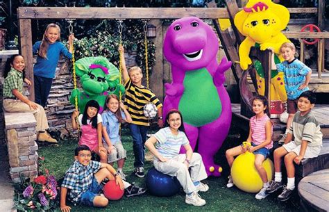 never forget that selena gomez and demi lovato started out on barney and friends and it was awesome