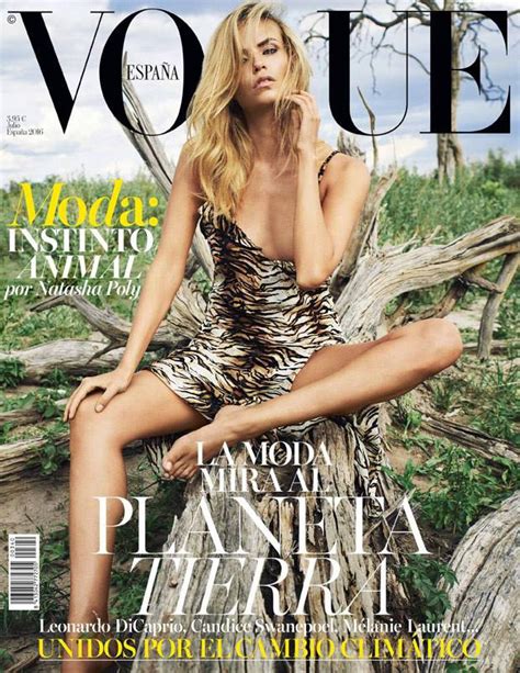 Natasha Poly For Vogue Spain By Nico Bustos