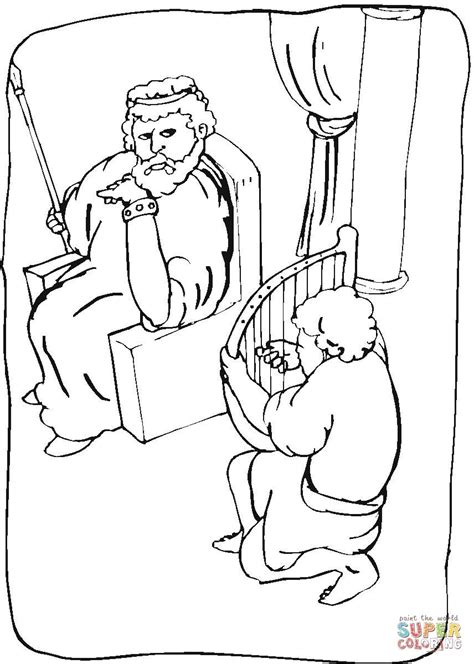 king saul coloring page google search bible coloring pages bible