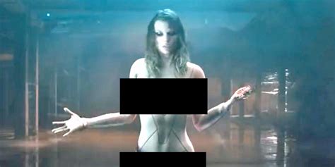 taylor swift ready for it music video watch her nude cyborg look
