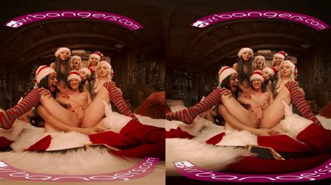 Vrbangers Christmas Orgy With Abella Danger And Her 7 Sexy Elves Vr