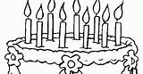 Birthday Coloring Pages 9th sketch template