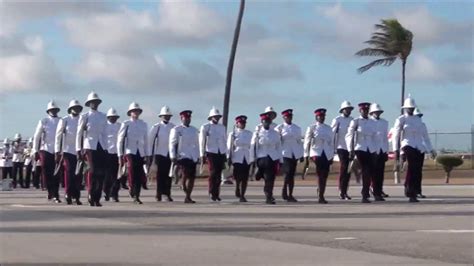 royal barbados police force passing out parade 143 youtube