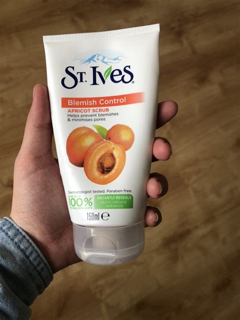 apricot scrub review st ives beauty   city