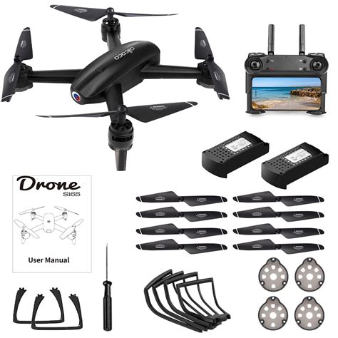generic gps drone  double p hd camera  video  beginners adults rc quadcopter