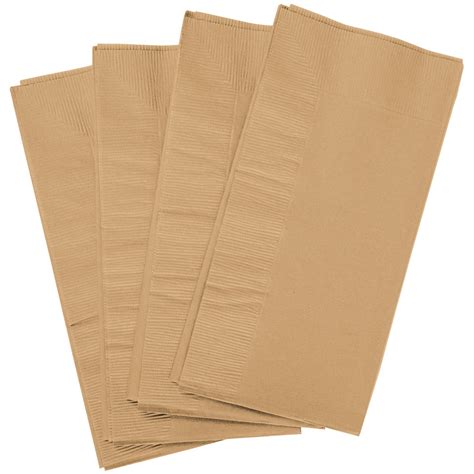 glittering gold paper dinner napkins  ply  fold creative converting  pack