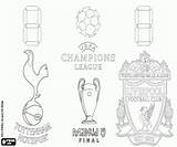 Champions League Final sketch template