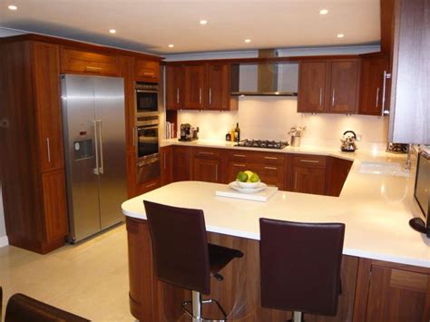 shaped kitchen designs  style page