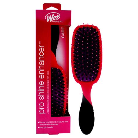 Wet Brush Pro Detangler Shine Enhancer Brush Pink For Unisex 1 Pc