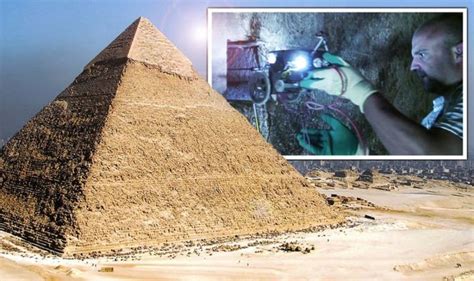 egypt great pyramid exposed after tiny robot explores mystery shaft in