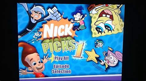 nick picks  dvd menu youtube