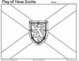 Flag Canada Scotia Nova Outline Enchantedlearning Ns Map Provinces Flags Printable 2005 November Color Printout Worksheets Northamerica sketch template