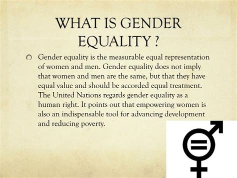 ppt promote gender equality and empower women powerpoint