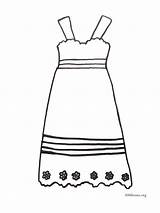 Dress Coloring Pages Color Printable Clipart Adults Kids Popular Library Coloringhome Clip 1350 1800px 38kb sketch template