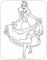 Imprimir Cinderela Disneyclips Colorir sketch template