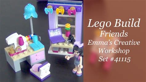 Let S Build Lego Friends Emma S Creative Workshop Set