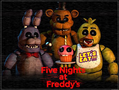 Fnaf 1 Render Inspired On The The Silver Eyes Graphic