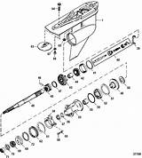 Mercruiser Outdrive Sterndrive Shaft Prop Engine Transom Ssm Schematics sketch template