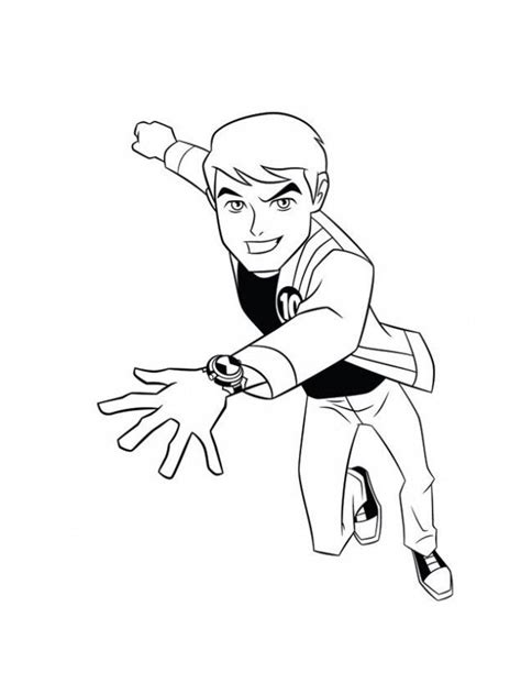 ultimate ben  coloring pages   ultimate ben