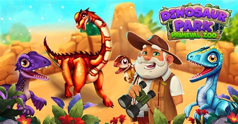 dinosaur park primeval zoo  play   funnygames