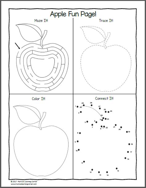 apple worksheets bilscreen