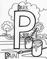 Coloring Pages Letter Popular Paint sketch template